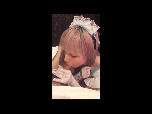 ❤️ Japonski idol [mayuka], kostum francoske služkinje, 1. del, fafanje in onaniranje z losjonom ️ Porno vk pri nas